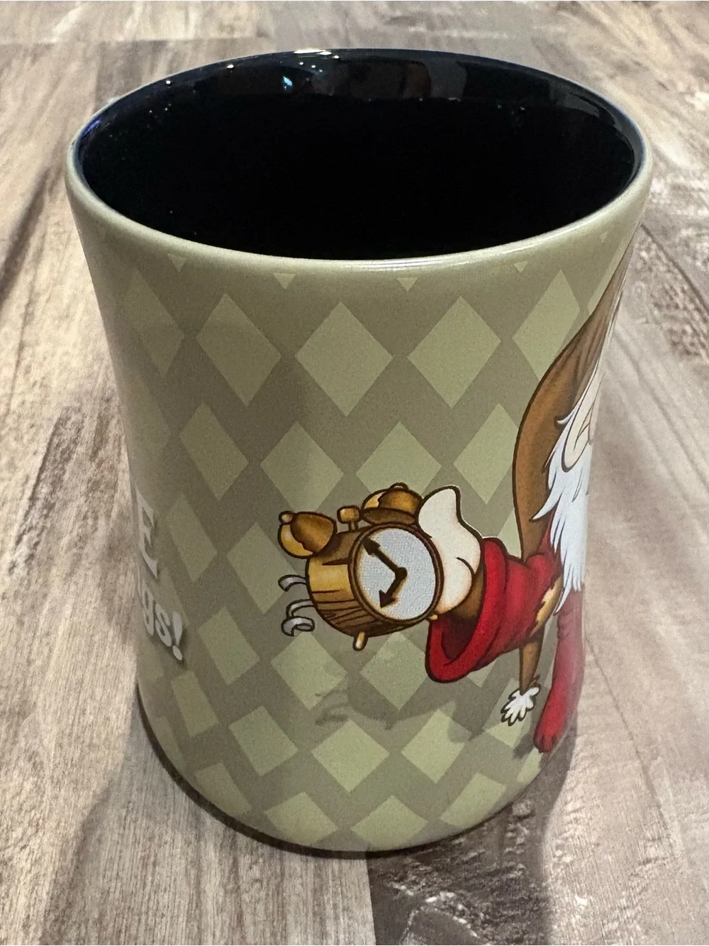 Disney Parks Grumpy Seven Dwarves Coffee Tea Mug Cup, I HATE Mornings!
